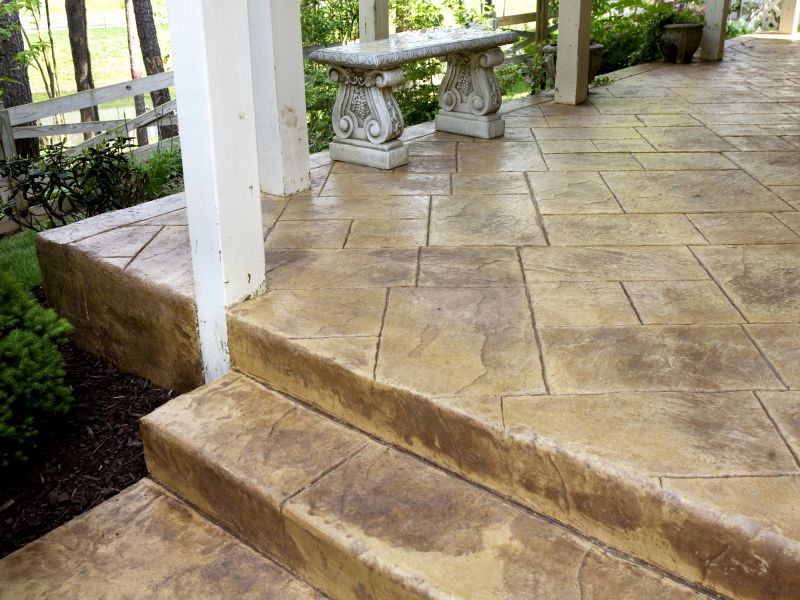 Stamped Concrete Protection